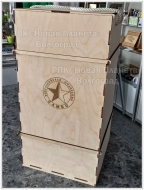 ИЗГОТОВЛЕНИЕ КОРОБОК ИЗ БЕРЁЗОВОЙ ФАНЕРЫС ГРАВИРОВКОЙ ВАШЕГО ЛОГОТИПА, РИСУНКА